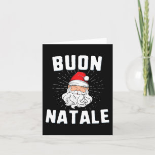 Tarjeta Buon natale christmasitaly santa babbo italiano