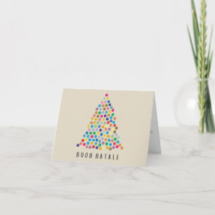 Tarjeta Buon Natale (tarjeta de Navidad) Navidad italiana