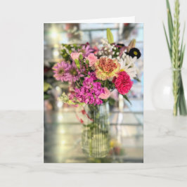 Tarjeta Buqué alegre