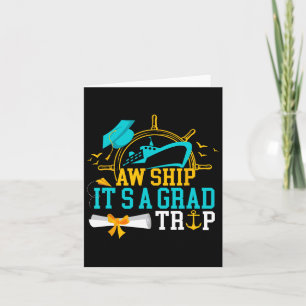 Tarjeta Buque Aw es un crucero de graduación Gr
