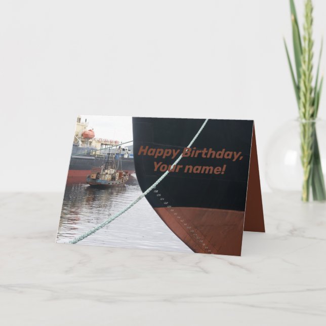 Tarjeta Buques (Anverso)