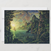 Buques: Sol nocturno (por Konstantin Bogaevsky)