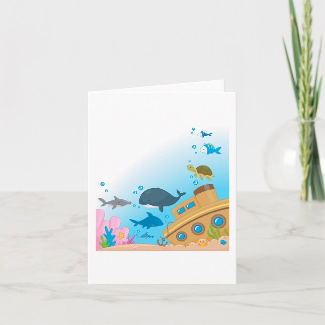 Tarjeta Buques Y Peces Desmoronados (Subido por el creador)