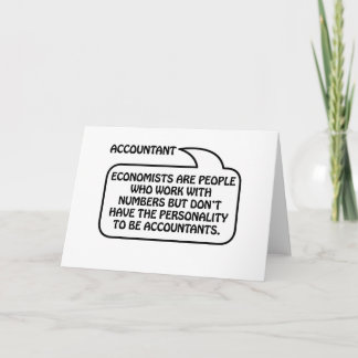 Tarjeta Burbuja de la cita del contable