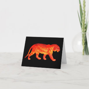 Tarjeta Burning Bright Greeting Card