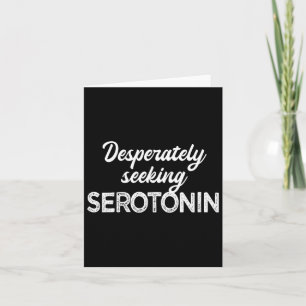 Tarjeta Buscando desesperadamente la salud mental divertid