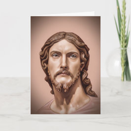 Tarjeta BUSTO DE CRISTO EL SALVADOR por MICHELANGELO 2026