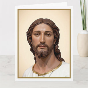 Tarjeta BUSTO DE CRISTO EL SALVADOR por MICHELANGELO 2026