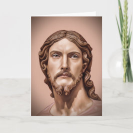 Tarjeta BUSTO DE CRISTO EL SALVADOR por MICHELANGELO 2026
