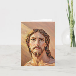 Tarjeta BUSTO DE CRISTO EL SALVADOR por MICHELANGELO 2026