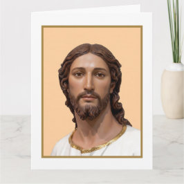 Tarjeta BUSTO DE CRISTO EL SALVADOR por MICHELANGELO 2026
