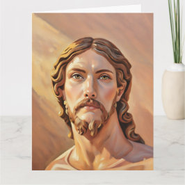 Tarjeta BUSTO DE CRISTO EL SALVADOR por MICHELANGELO 2026