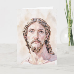 Tarjeta BUSTO DE CRISTO EL SALVADOR por MICHELANGELO 2026