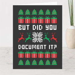 Tarjeta But Did You Document it