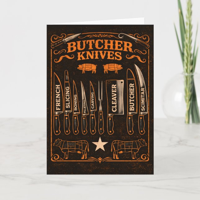 Tarjeta Butcher Knives (Anverso)
