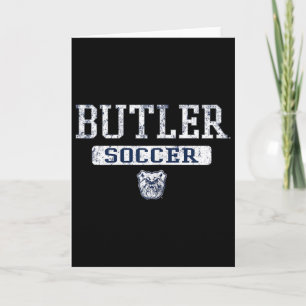Tarjeta Butler Bulldogs Icono Vintage Fútbol - Butler 