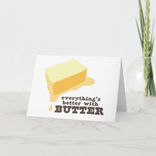 Tarjeta Butter