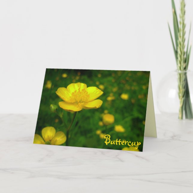 Tarjeta Buttercup Personaliza la tarjeta Personali (Anverso)