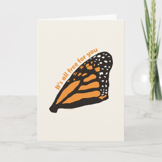 Tarjeta Butterfly (Anverso)