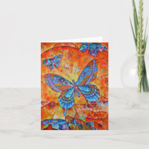 Tarjeta Butterfly Greeting Card