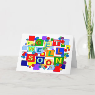Tarjeta     BUTTONSGet Well Card