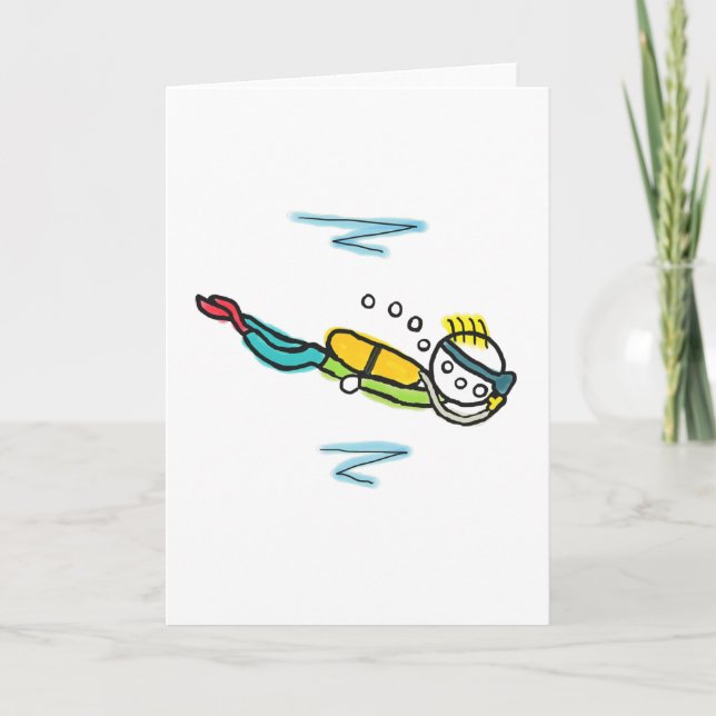 Tarjeta Buzo Stickman (Anverso)