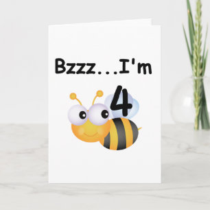 Tarjeta Buzz Bumblebee camisetas y regalos de cumpleaños