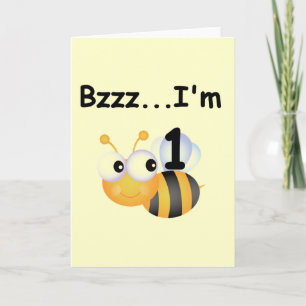 Tarjeta Buzz Bumblebee Primera camisetas y regalos de cump