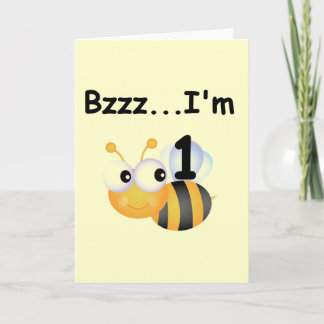 Tarjeta Buzz Bumblebee Primera camisetas y regalos de cump