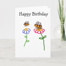 Tarjeta BuzzAboutBees Feliz cumpleaños para ti