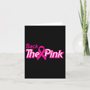 Tarjeta Byck The Pink Breast Cancer Support Cancer Warrior