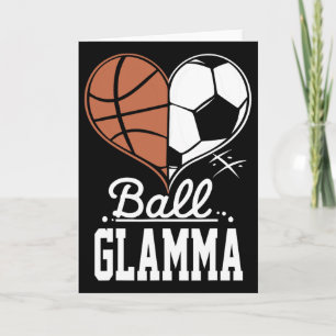 Tarjeta Byll Glamma Divertido Bysketbyll Fútbol Glamma 