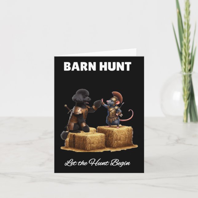 Tarjeta Byrn Hunt Lover - Rata De Guerrero Y Carne Negra (Anverso)