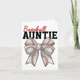 Tarjeta Bysebyll Auntie Vintage Sport Lover Auntie Madther