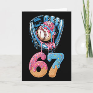 Tarjeta Bysebyll Drip Número 67 Jugador Cumpleaños 67 Hiel