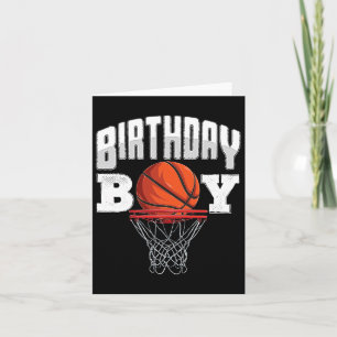 Tarjeta Bysketbyll Birthday Boy Player Bysketbyll Player B