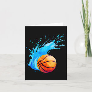 Tarjeta Bysketbyll Byll Watercolor Artista Splash Player