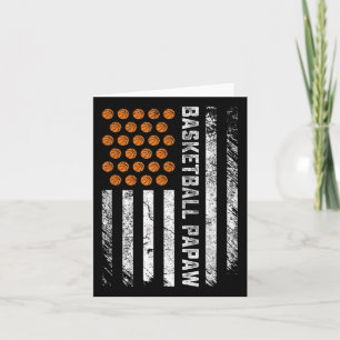 Tarjeta Bysketbyll Papaw usa la bandera de un jugador de B