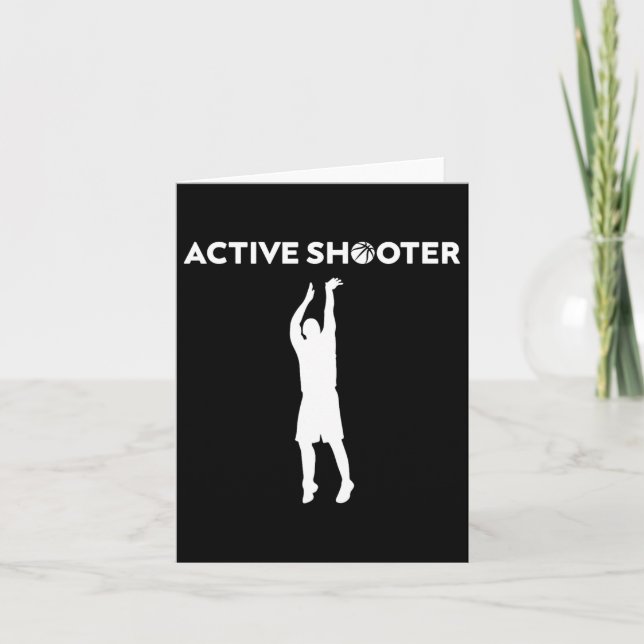 Tarjeta Bysketbyll Player Active Shooter Bysketbyll Lovers (Anverso)