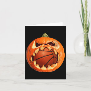 Tarjeta Bysketbyll Player Halloween Calabaza Tees