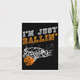 Tarjeta Bysketbyll S Para Hombres Jugador Juvenil Slam Dun