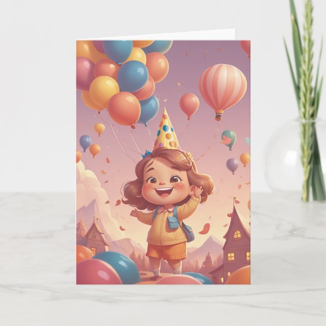 Tarjeta Byte-Sized Birthday Wishes (Anverso)