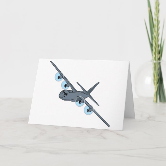 Tarjeta C-130 Hércules (Anverso)