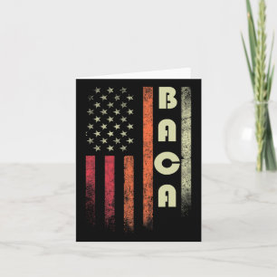 Tarjeta Ca Surname Funny Retro Vintage Birthday American F