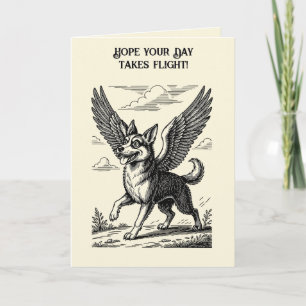 Tarjeta Caacrinolaas Un Pillo con Alas de Griffin