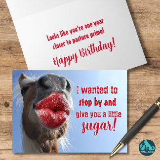 Tarjeta Cabalgando alrededor de tu cumpleaños