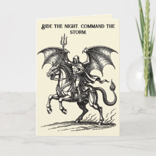 Tarjeta Cabalgata de la Vanguardia Infernal