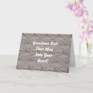 Tarjeta Caballero de abuelas