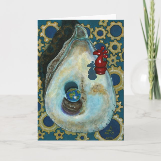 Tarjeta Caballero de la ostra (Anverso)