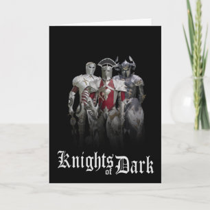 Tarjeta Caballeros de Oscuro